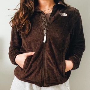 Brown North Face Fleece